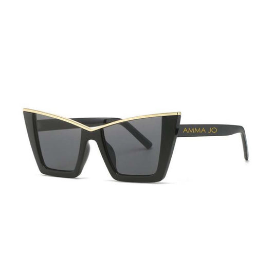 Black N Gold Posh AMMA JO Sunglasses