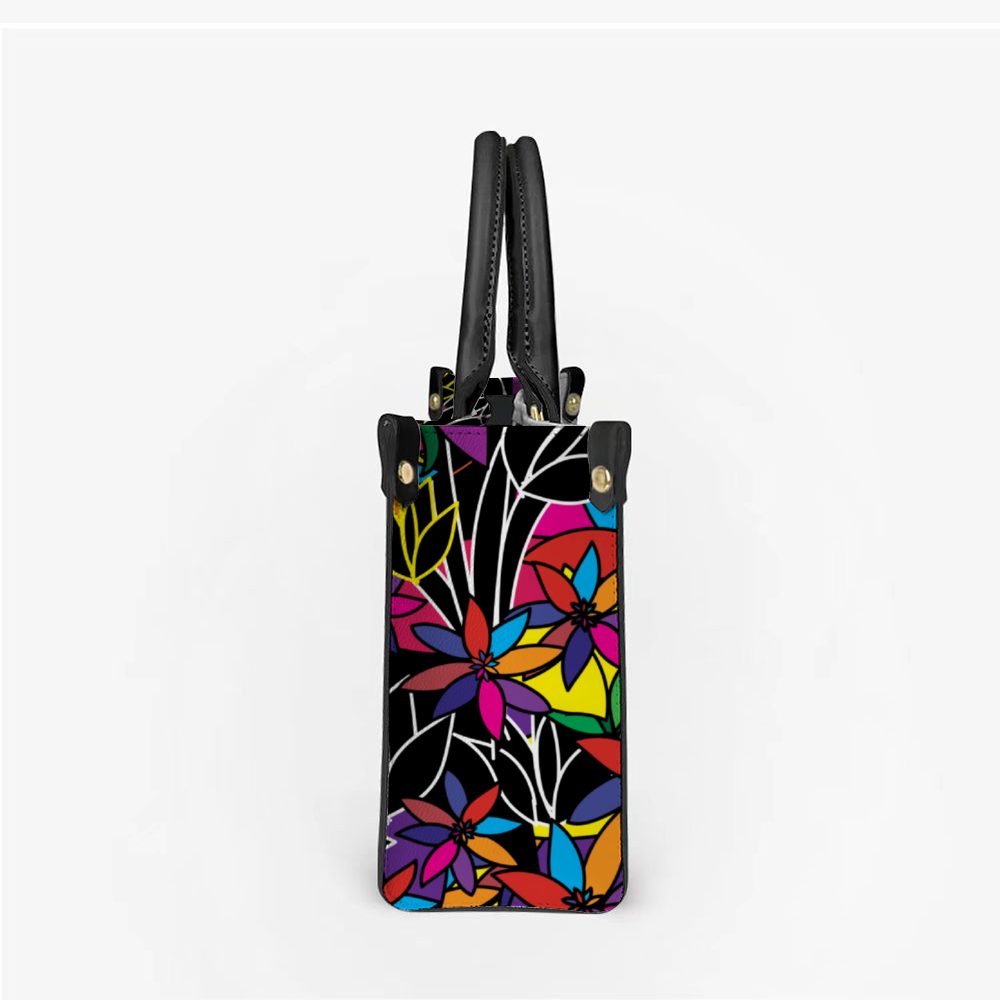 Custom Order - AMMA JO Signature Artwork Satchel (La Fleur)