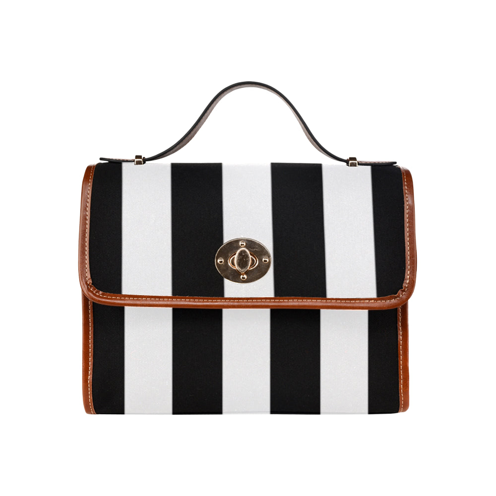 Traveler Canvas Crossbody - Manhattan Stripe