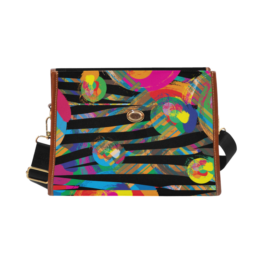 Traveler Canvas Crossbody - AMMA JO Wild Thing