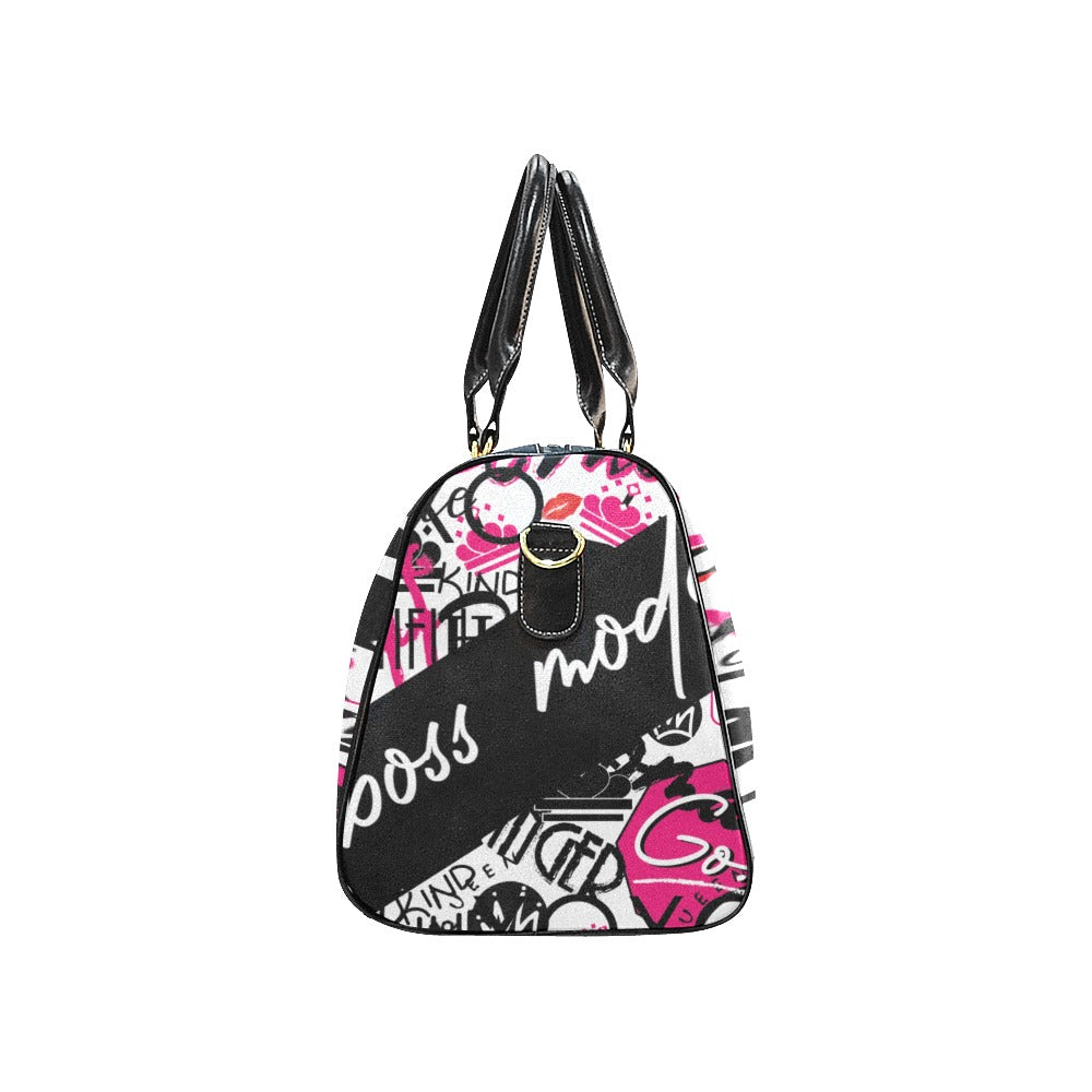 In Stock - AMMA JO "I AM WOMAN" GRAFFITI Women Duffle