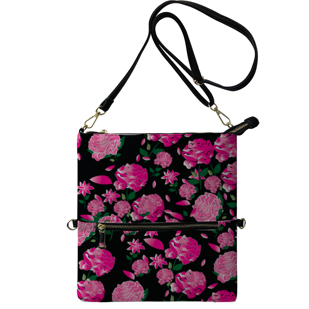 AMMA JO Crossbody Wallet - Peony