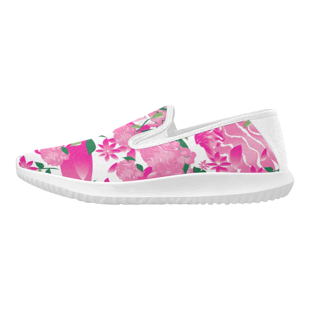 Custom Order - AMMA JO Sport Peony Slip On Walking Shoes