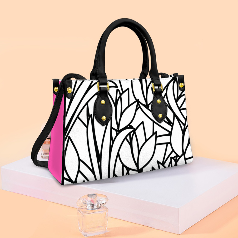 Custom Order - AMMA JO Signature Artwork Satchel (La Fleur Rose)