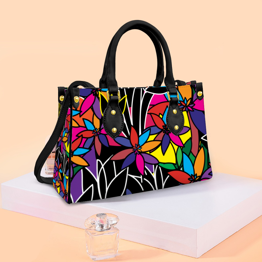Custom Order - AMMA JO Signature Artwork Satchel (La Fleur)