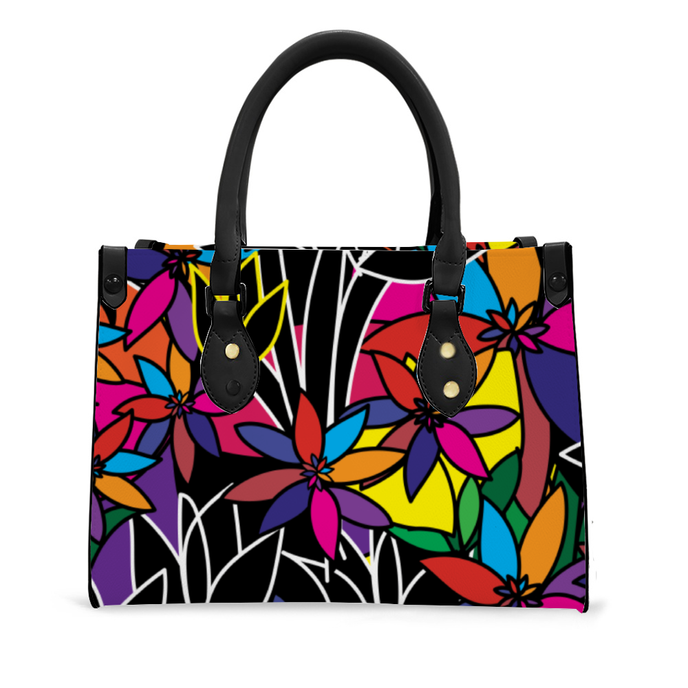 Custom Order - AMMA JO Signature Artwork Satchel (La Fleur)