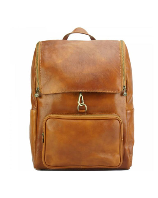 Made in Italy - Vintage Leather Full Size Backpack