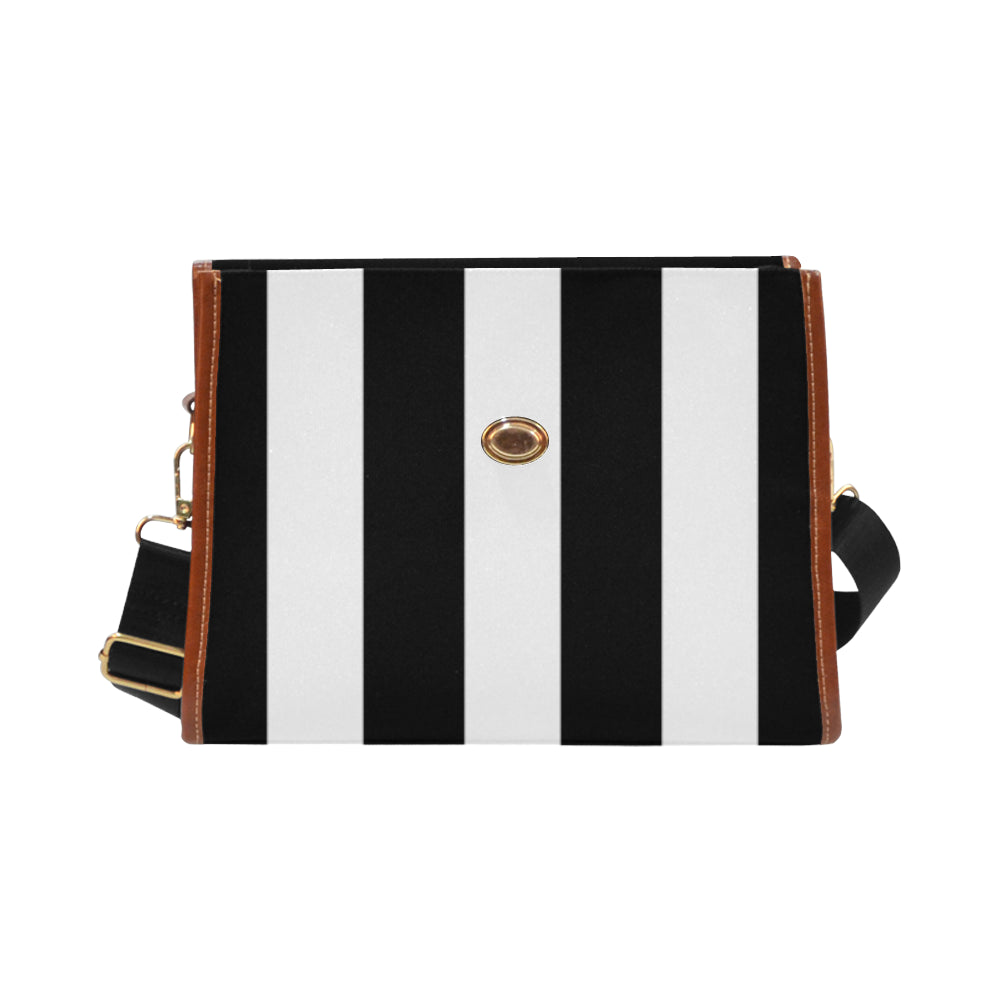 Custom Order Traveler Canvas Crossbody - Manhattan Stripe