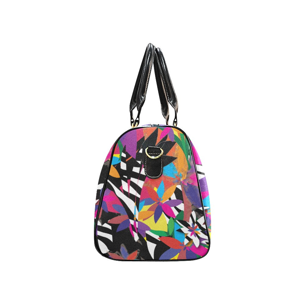 La Fleur Zebra Duffle New Waterproof Travel Bag