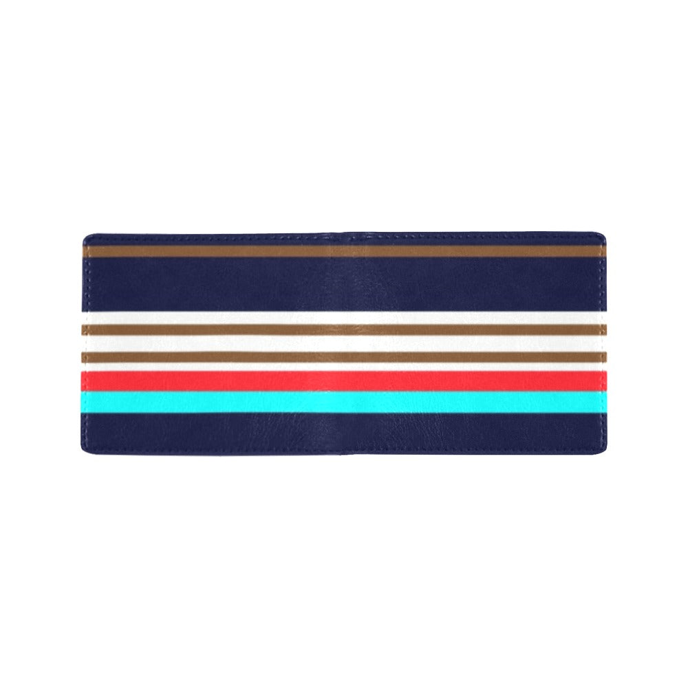 Men's Bifold Wallet - Hampton Stripes