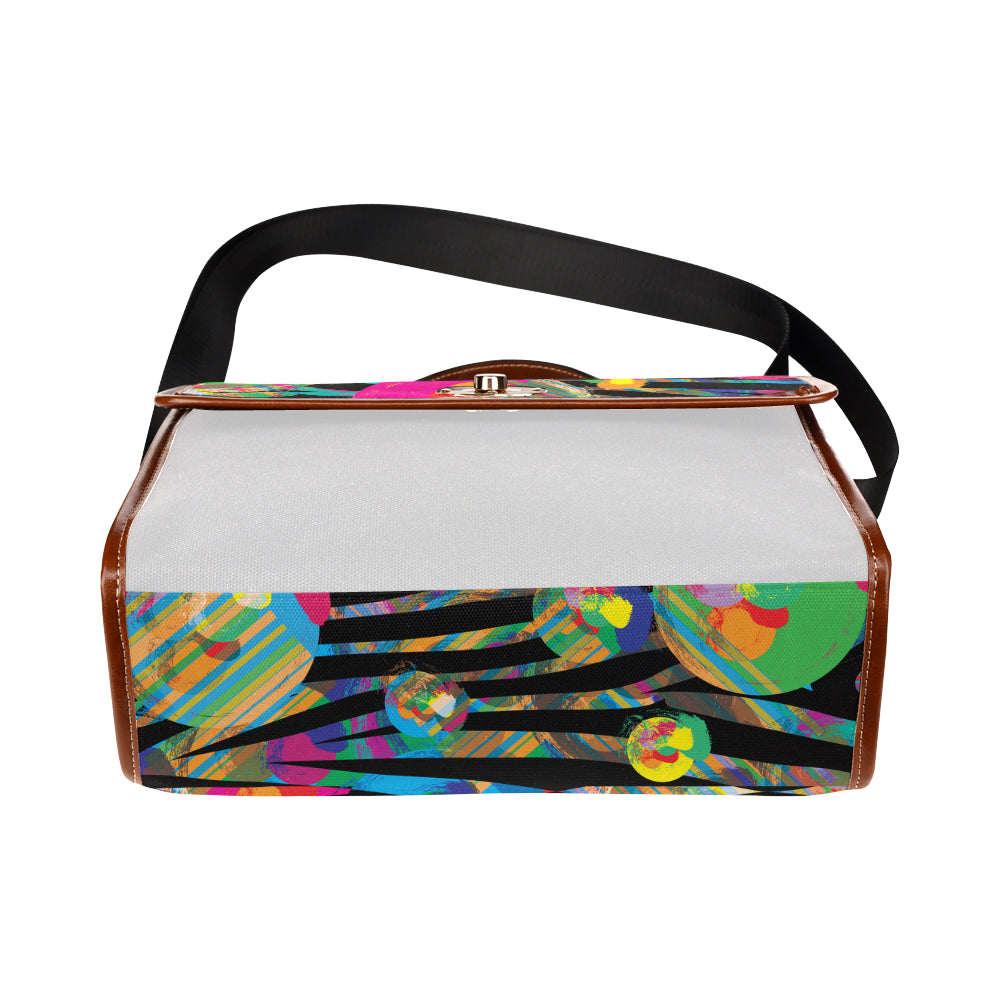 Traveler Canvas Crossbody - AMMA JO Wild Thing