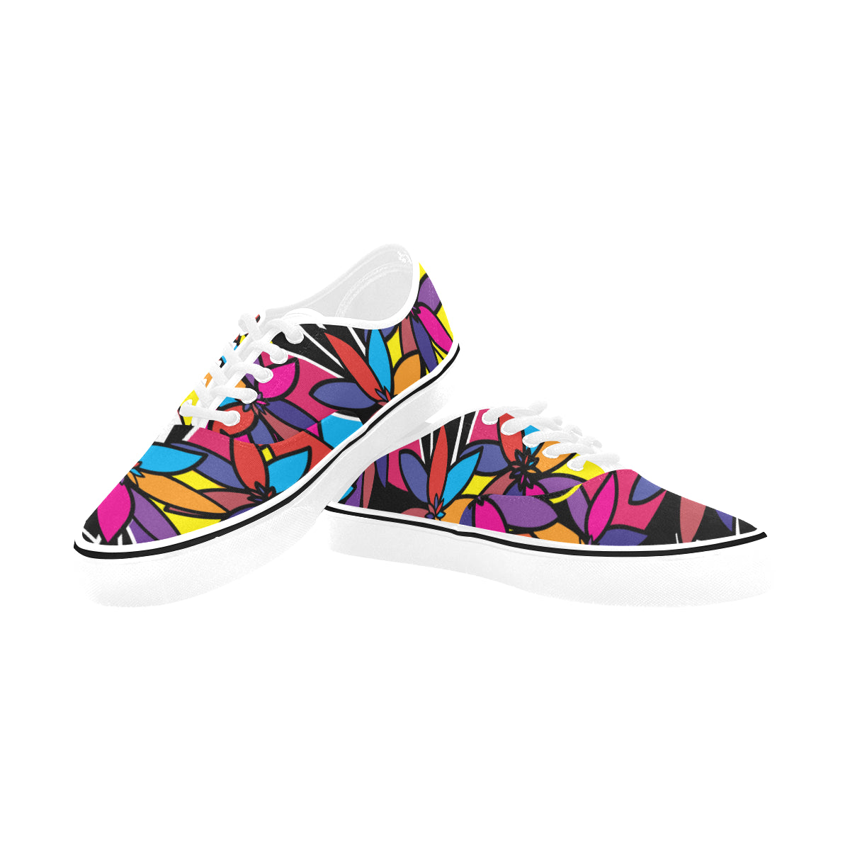 Custom Order - AMMA JO La Fleur Canvas Lace Up Shows