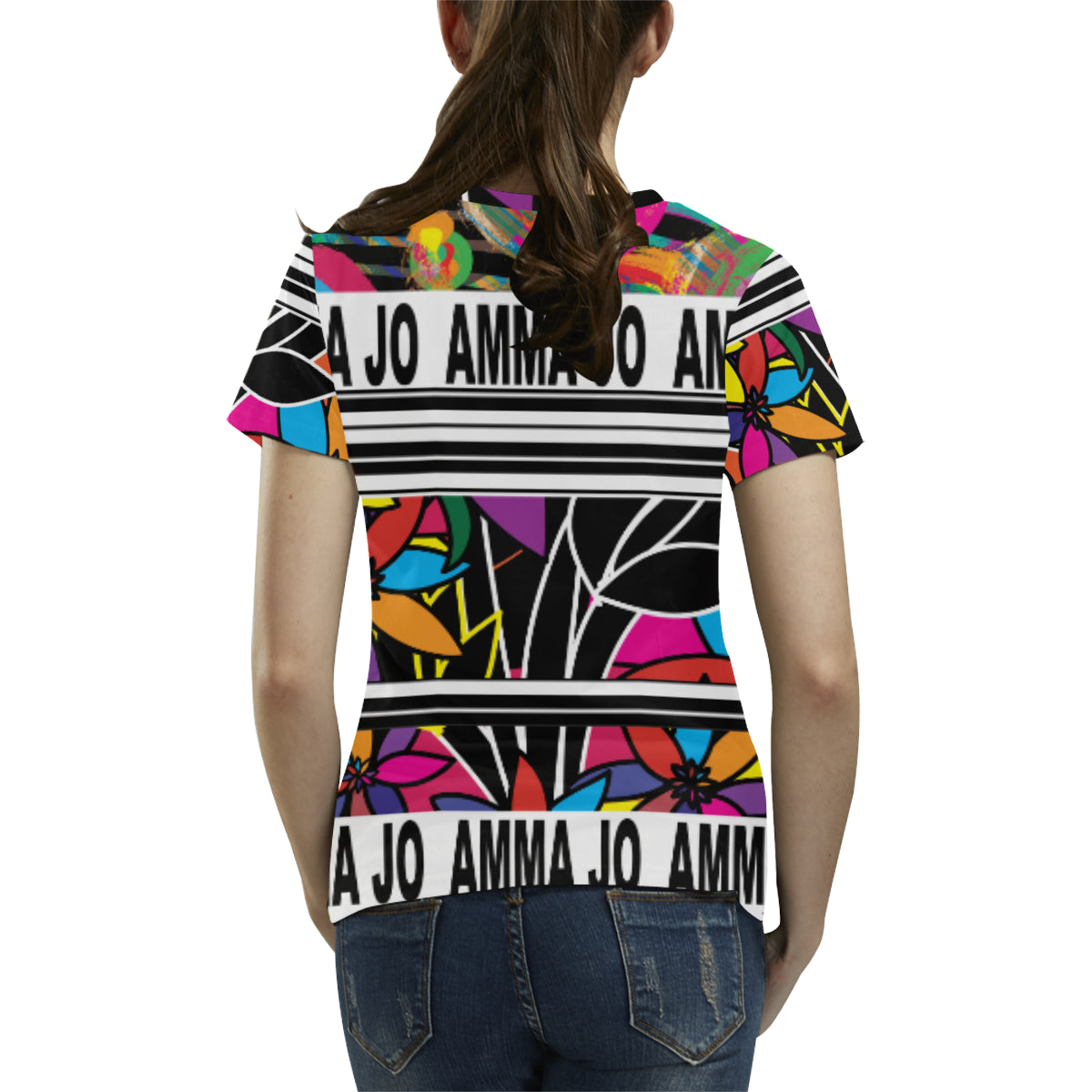 Custom Order - AMMA JO STREET TEE All Over Print T-Shirt for Women