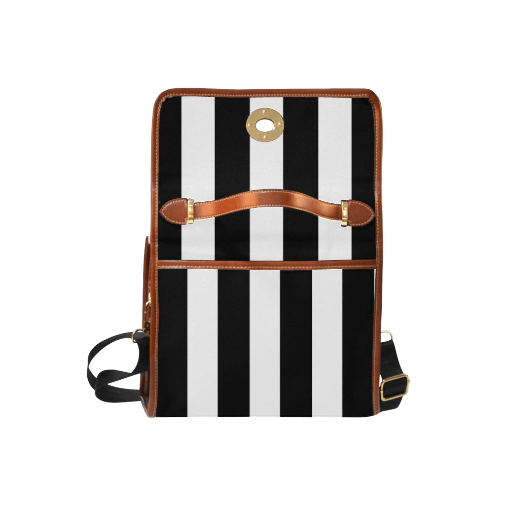 Custom Order Traveler Canvas Crossbody - Manhattan Stripe