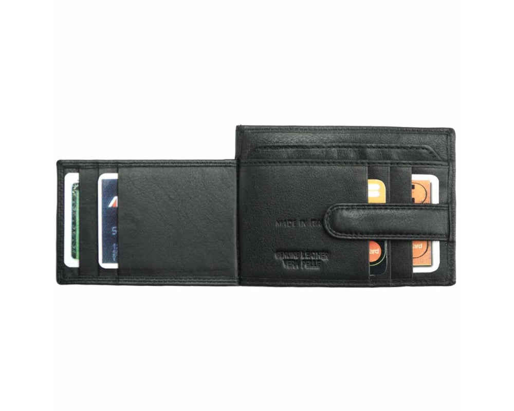 Made in Italy - Men's Double Folded Credit Card Holder