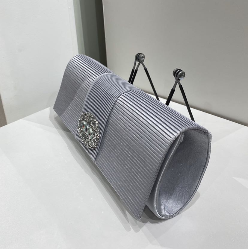 Silver and Bling Evening Bag