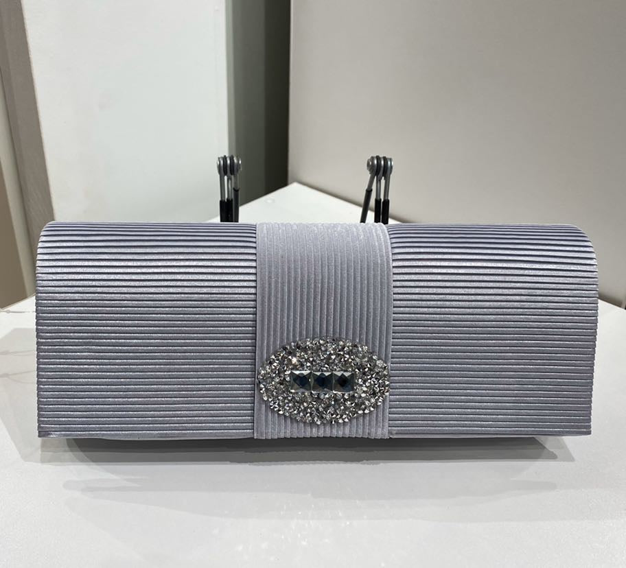 Silver and Bling Evening Bag