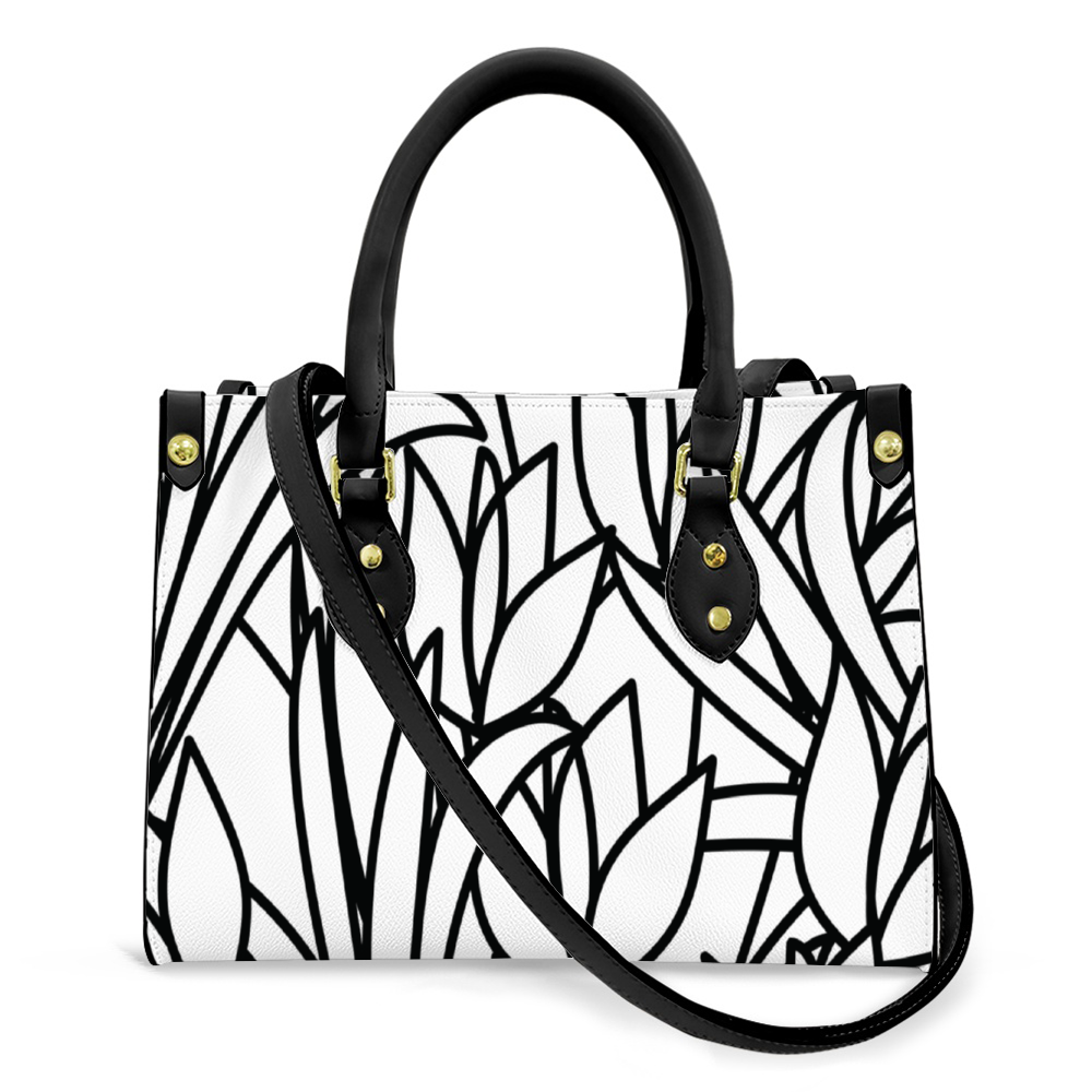Custom Order - AMMA JO Signature Artwork Satchel (La Fleur Rose)