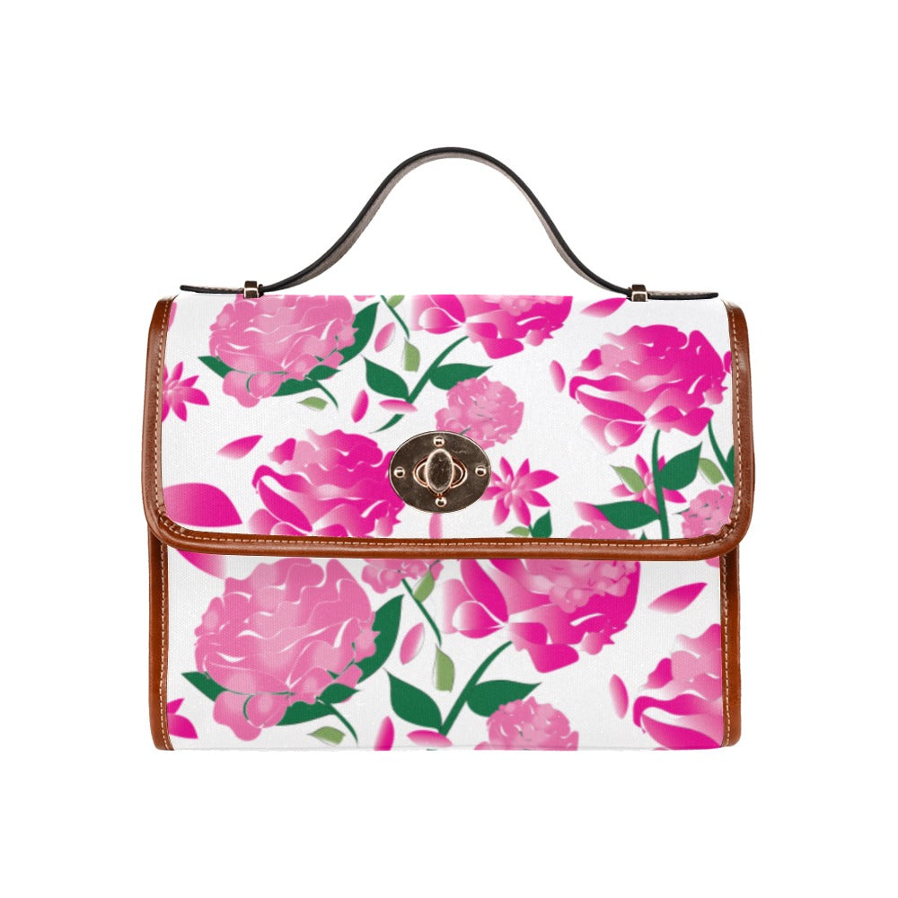 Traveler Canvas Crossbody - AMMA JO Peony