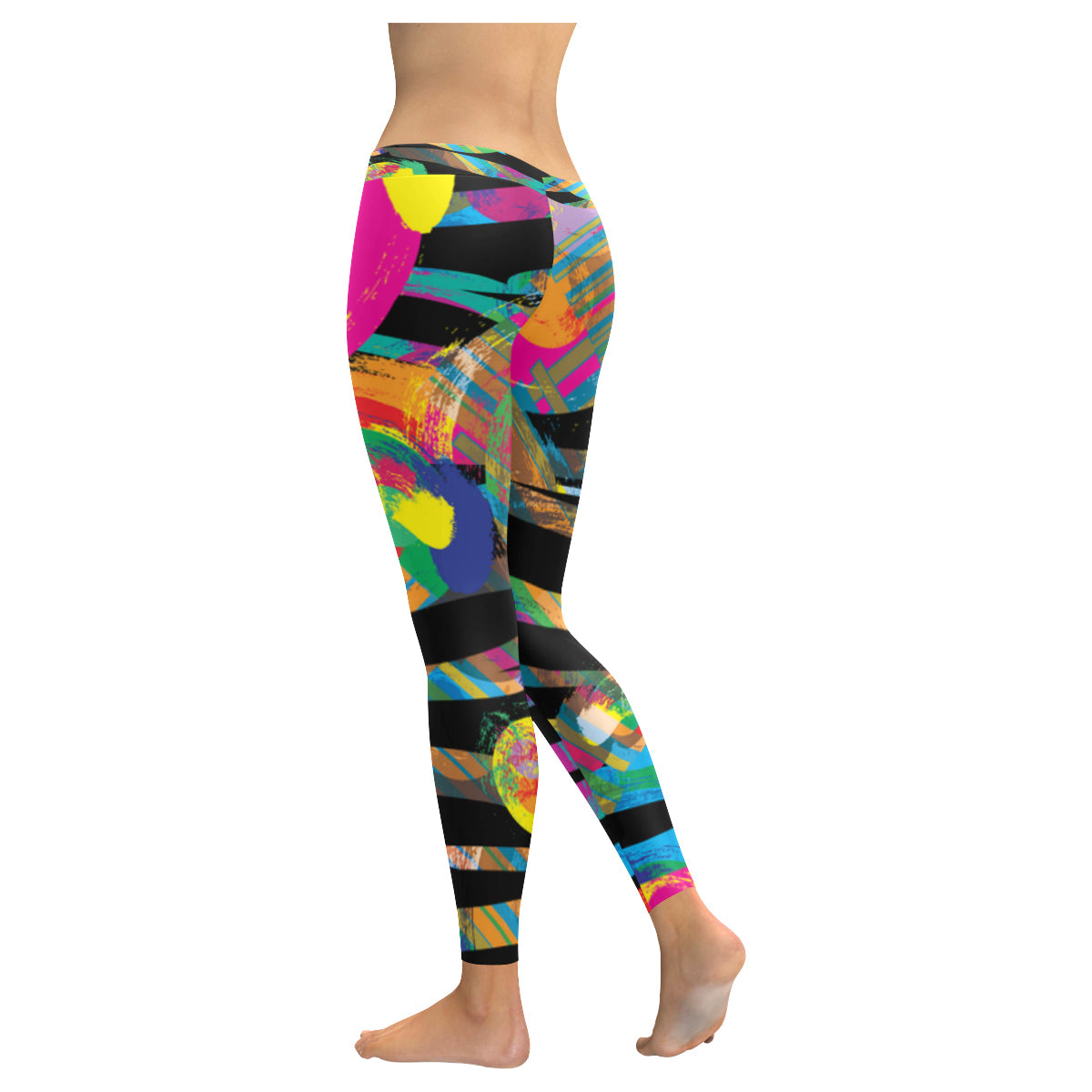 In Stock - AMMA JO Sport Wild Flower Leggings (3X)