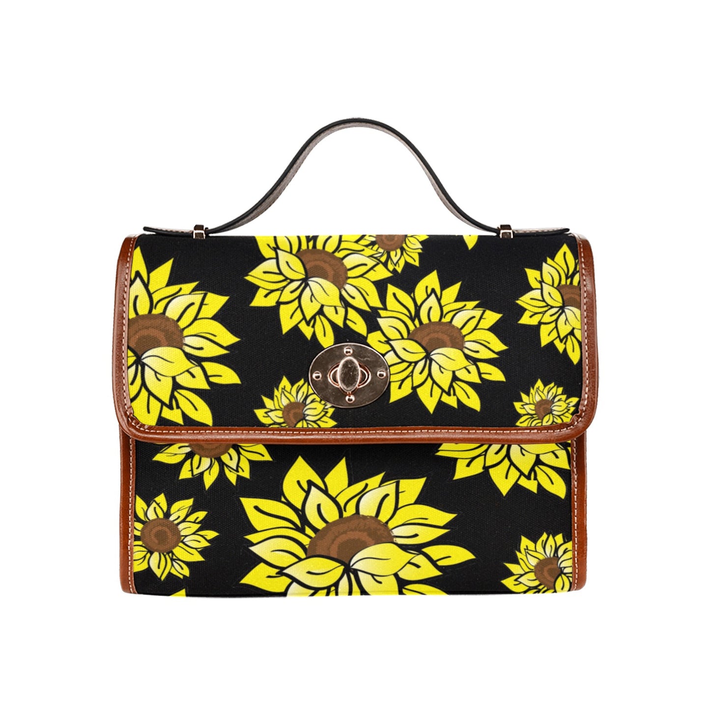 In Stock - Traveler Canvas Crossbody - Sunflower