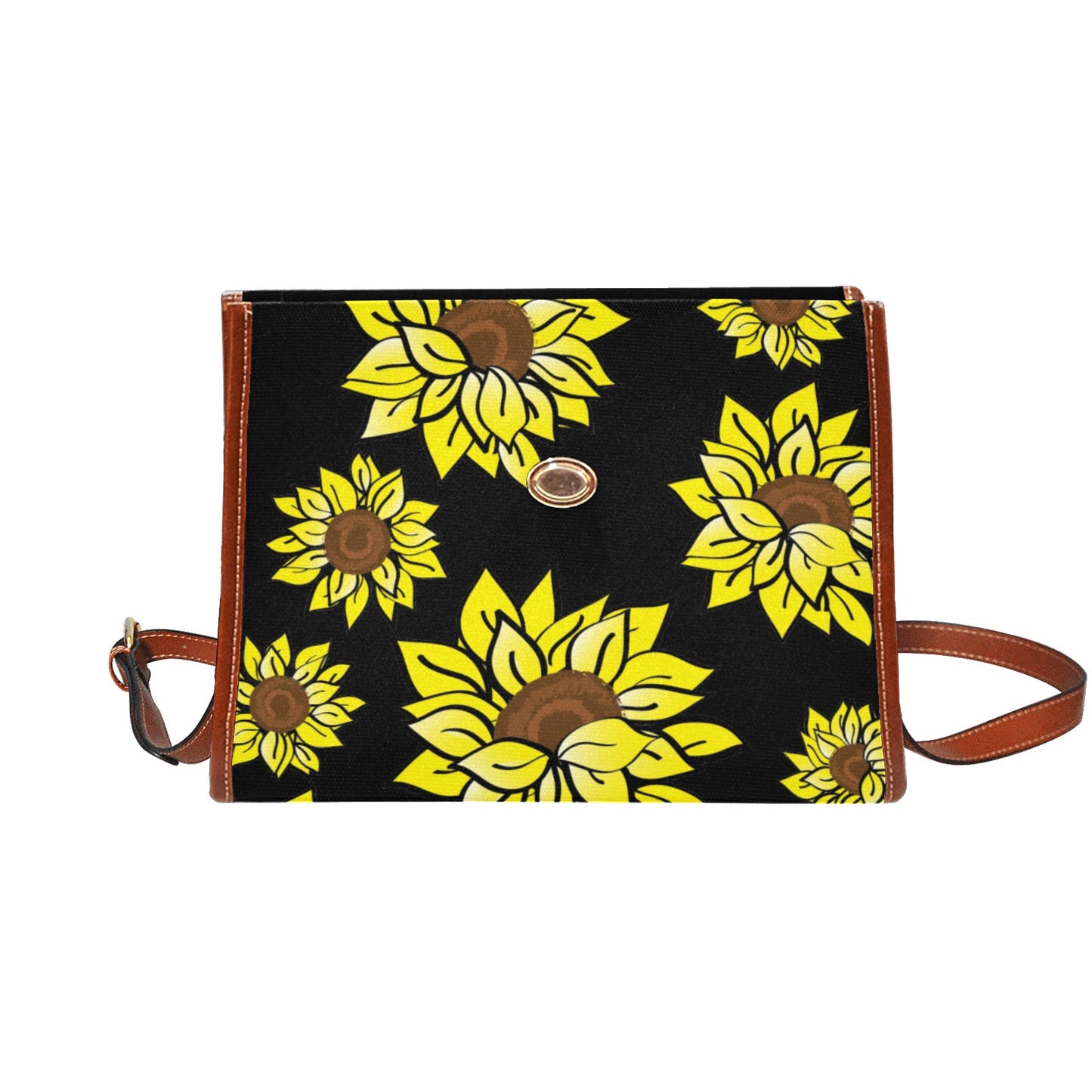 In Stock - Traveler Canvas Crossbody - Sunflower