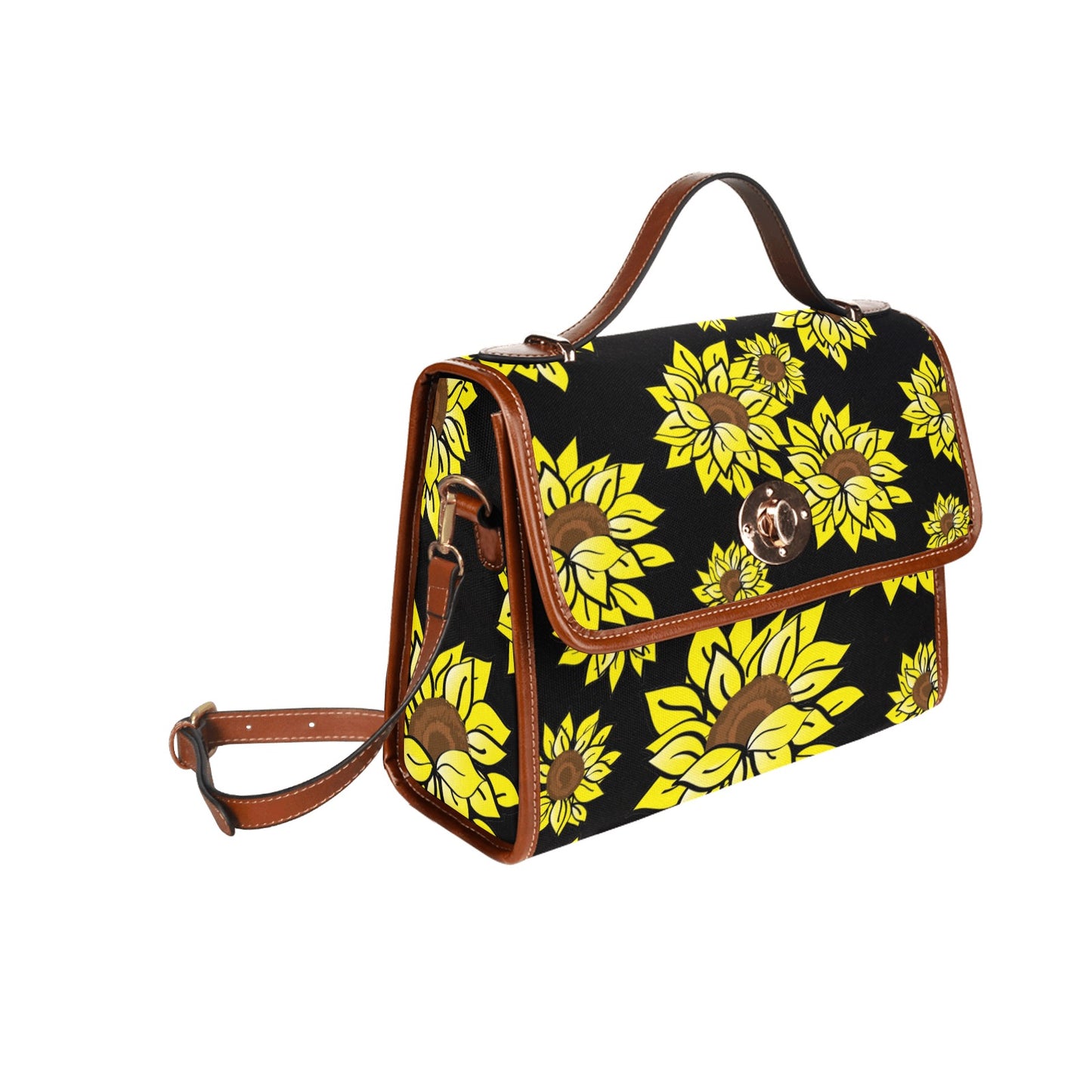 In Stock - Traveler Canvas Crossbody - Sunflower