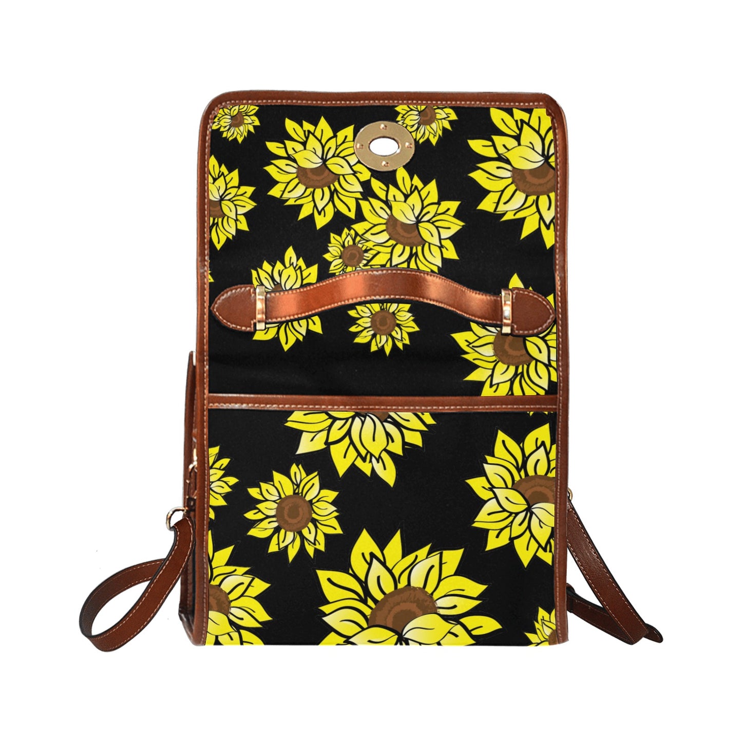 In Stock - Traveler Canvas Crossbody - Sunflower