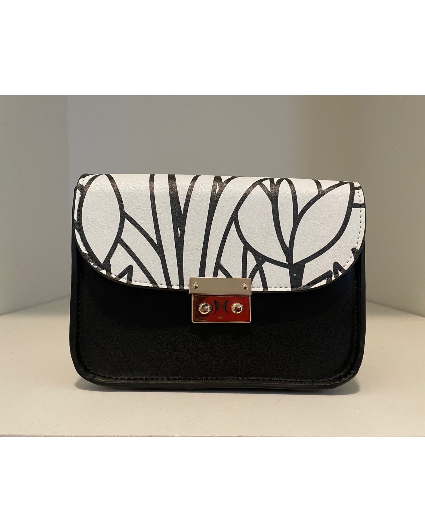Custom Order - AMMA JO Nina Crossbody Bag - La Fleur Blanc