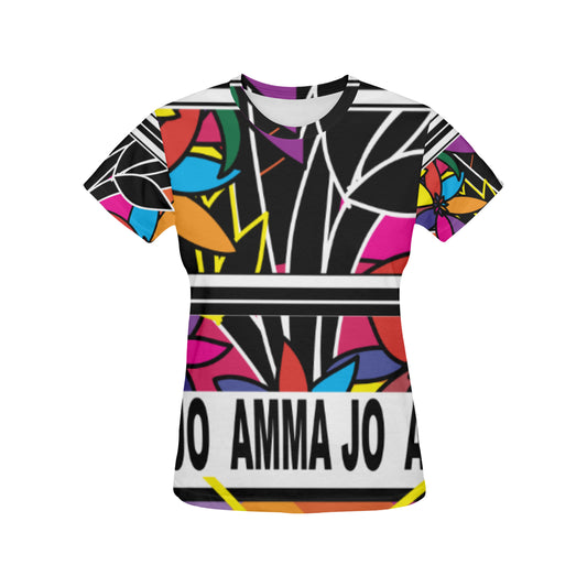Custom Order - AMMA JO STREET TEE All Over Print T-Shirt for Women