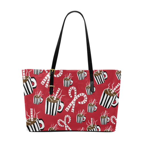 Custom Order - AMMA JO Cocoa and Candy Canes AMMA JO HOLIDAY TOTE