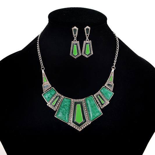 AJS Emerald Queen Jewelry Set