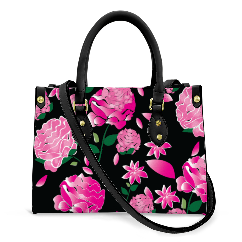 Custom Order - AMMA JO Signature Artwork Satchel (Peony)