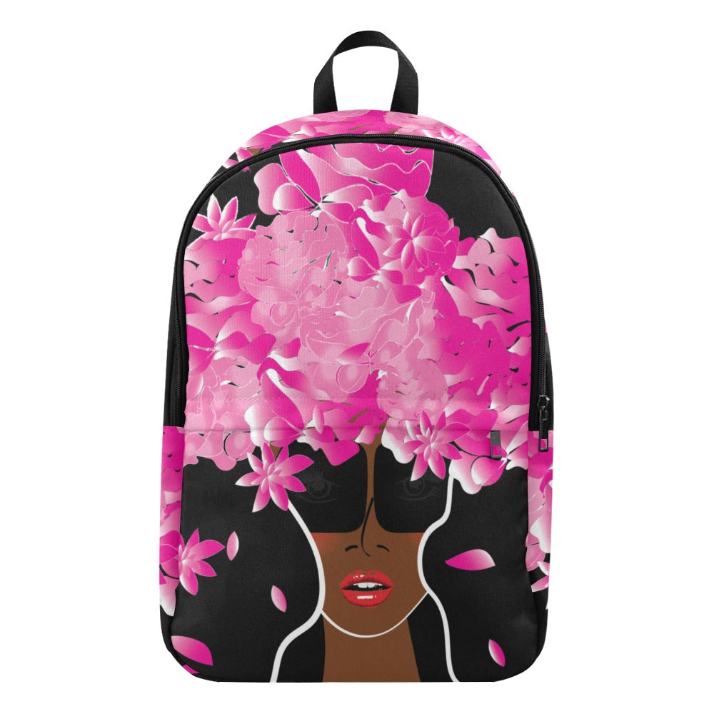 Custom Order - AMMA JO Backpack - Cocoa Peony