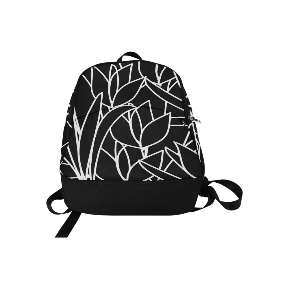 Custom Order - AMMA JO Backpack - LA FLEUR NOIR