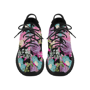 Custom Order - Evening Gardens Running Shoe