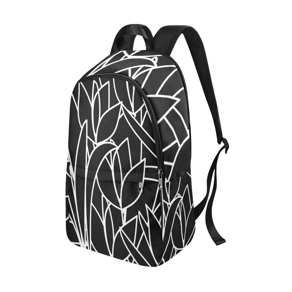 Custom Order - AMMA JO Backpack - LA FLEUR NOIR