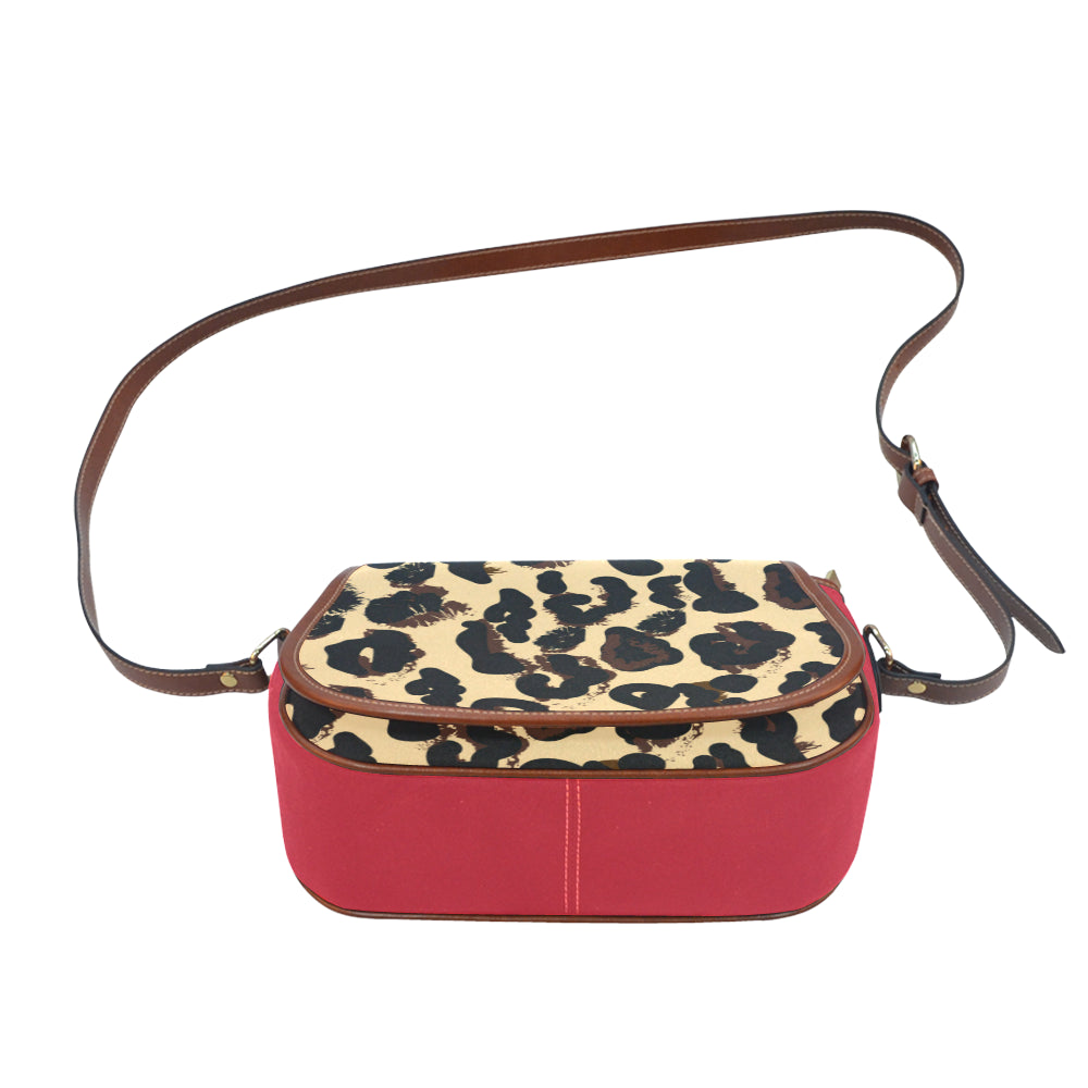 Custom Order - Carly Crossbody Bag (AMMA JO Cheetah with Red Pop)