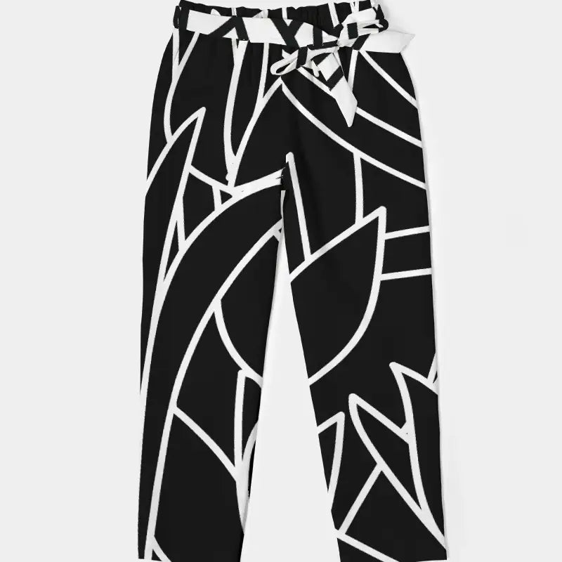 Custom Order - Belted Pocketed Pant - La Fleur Noire