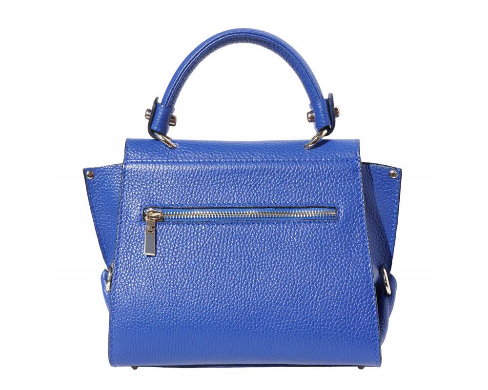 The AMMA JO Ava Bag (Made in Italy)- Electric Blue