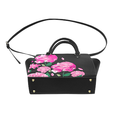 Custom Order - Peony Noire Signature Bag