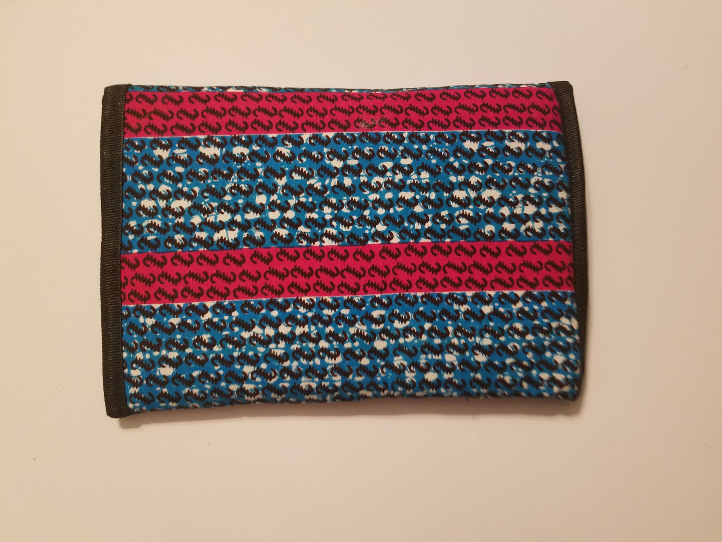 Bella Africa Clutch - Blue and Pink Made in Ghana