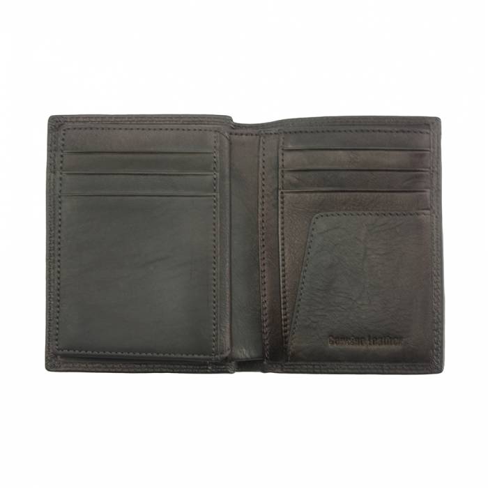 Made in Italy - Men's Vintage Leather Travel Wallet