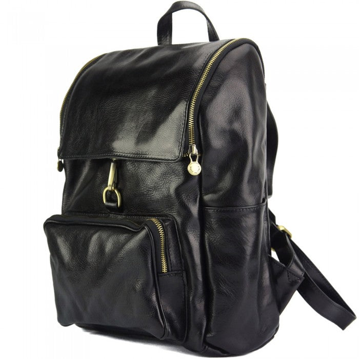 Made in Italy - Vintage Leather Full Size Backpack