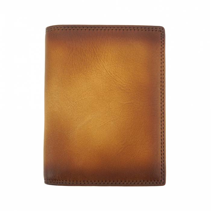Made in Italy - Men's Vintage Leather Travel Wallet