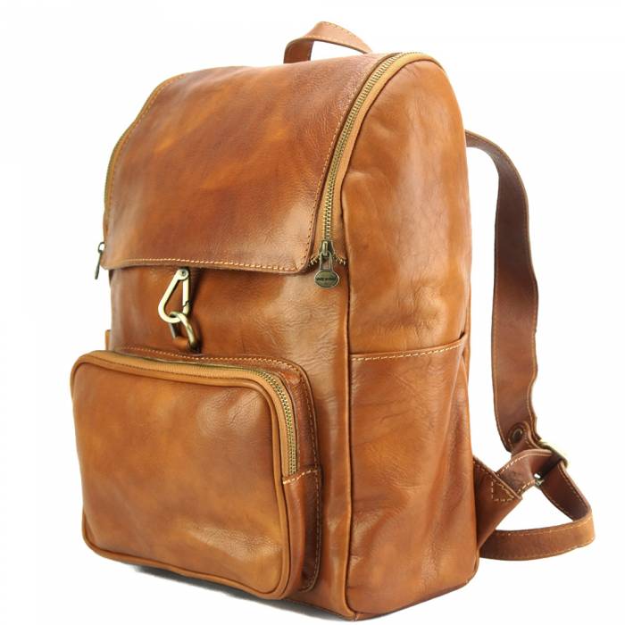 Made in Italy - Vintage Leather Full Size Backpack