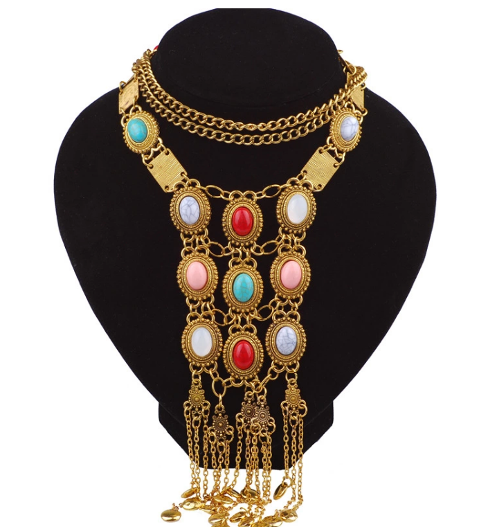 The Goddess Multilayer Chain Necklace