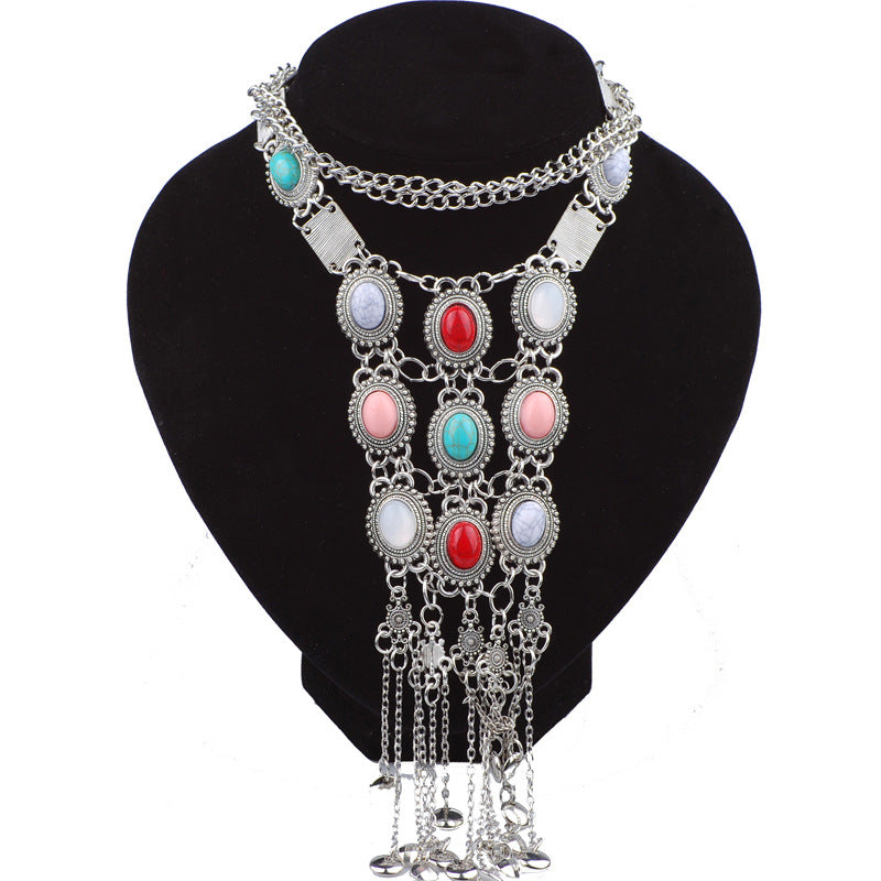 The Goddess Multilayer Chain Necklace