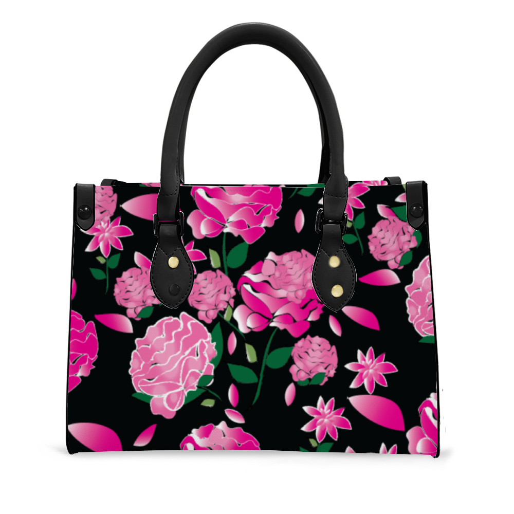 Custom Order - AMMA JO Signature Artwork Satchel (Peony)