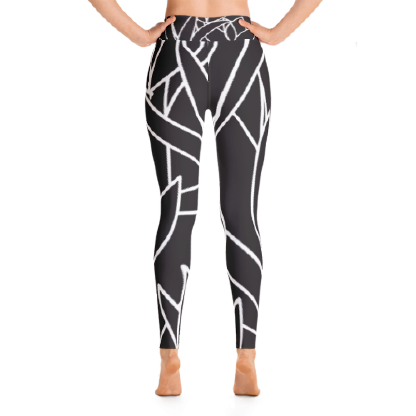 Custom Order - La Fleur Noire Leggings (Available Online Only)